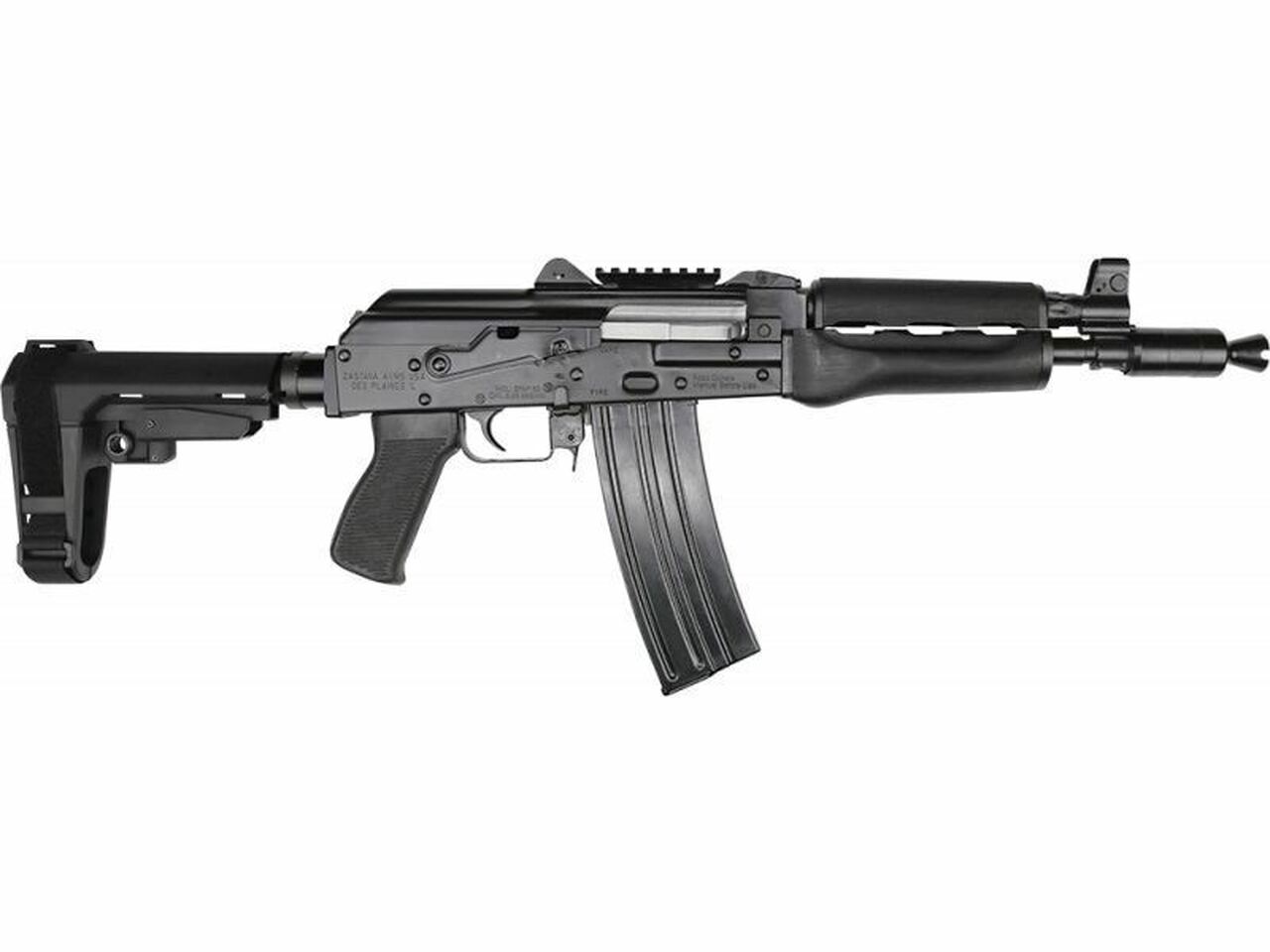 Zastava ZPAP85 AK Pistol 5.56 NATO/.223 REM 30rd Mag, Booster Muzzle ...